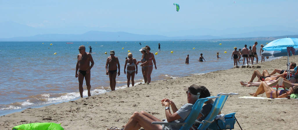 Languedoc beach France