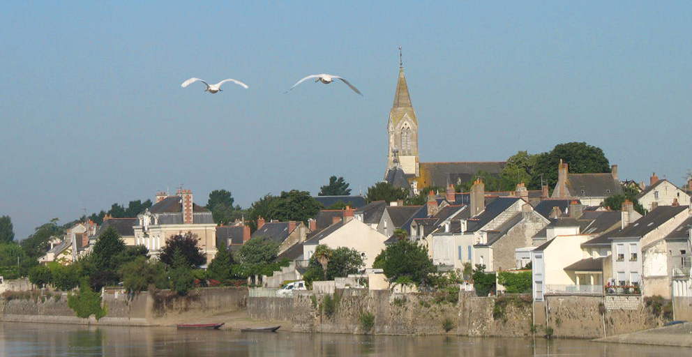 Village on the Loire