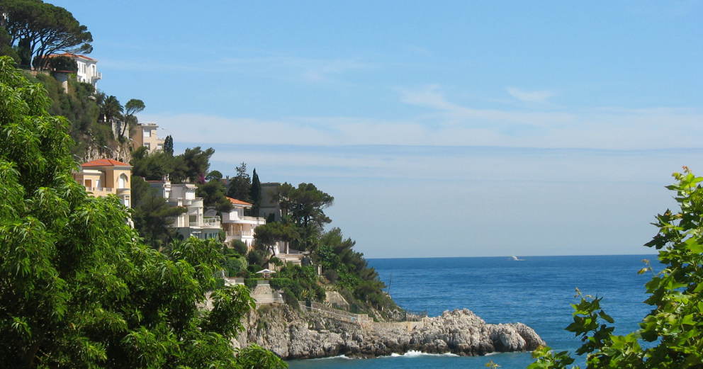 Sur la Côte d'Azur