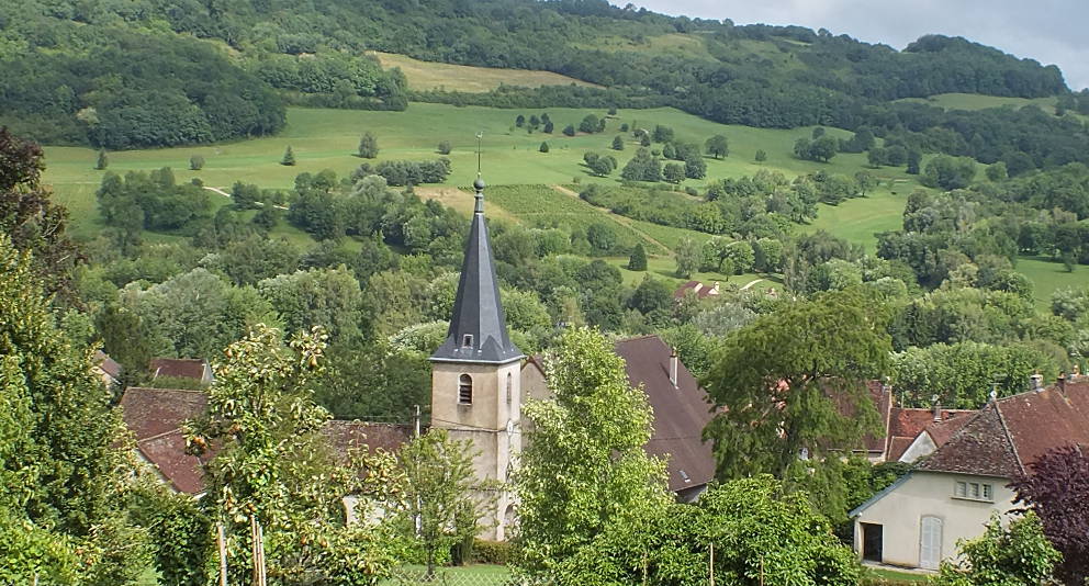 Village in the Franche comté