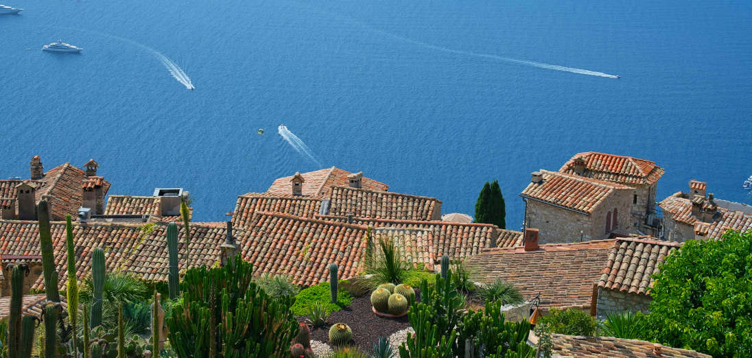 Village on French riviera